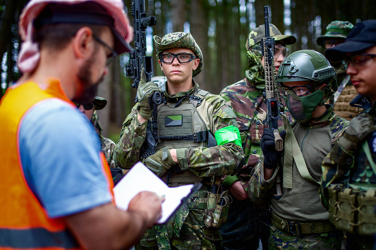 Z airsoft tábora VOJENSKÁ AKADEMIE 2024