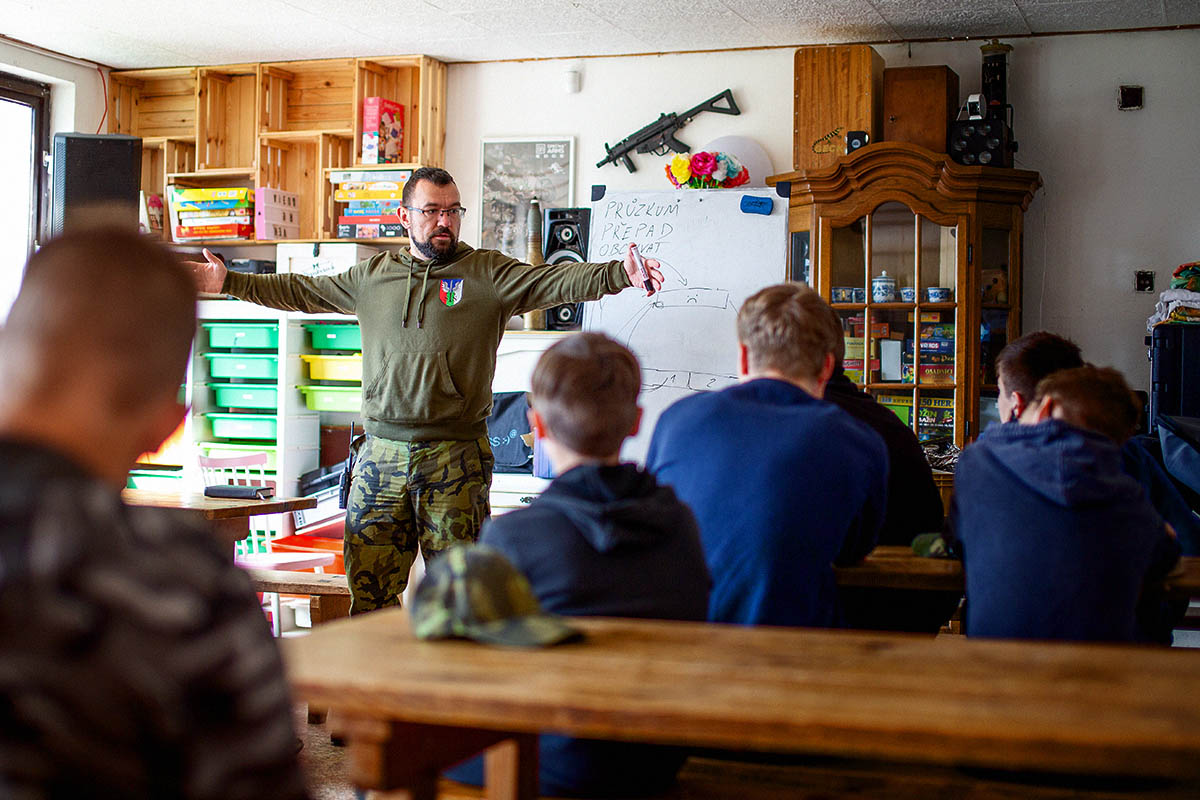 Z airsoft tábora VOJENSKÁ AKADEMIE 2024